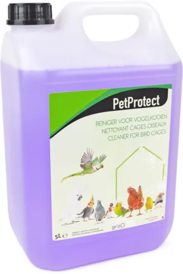 PETPROTECT NETTOYANT CAGES OISEAUX 5L (carton 4 x)