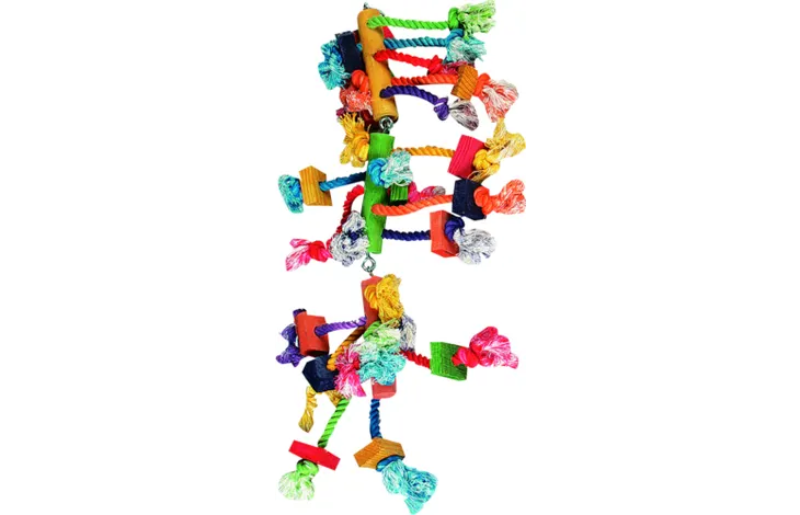 JOUET PERR. PENDENTIF DE PERLES 3 PARTS