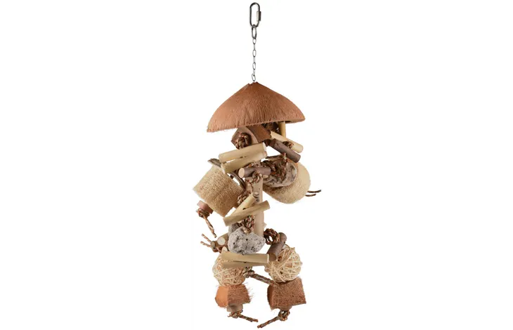 JO SULLY AVEC NOIX DE COCO + LUFFA NATURE 50CM