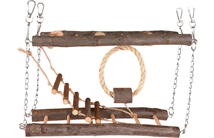 JO JANNY PONT SUSPENDU BOIS 27x8,5x17CM