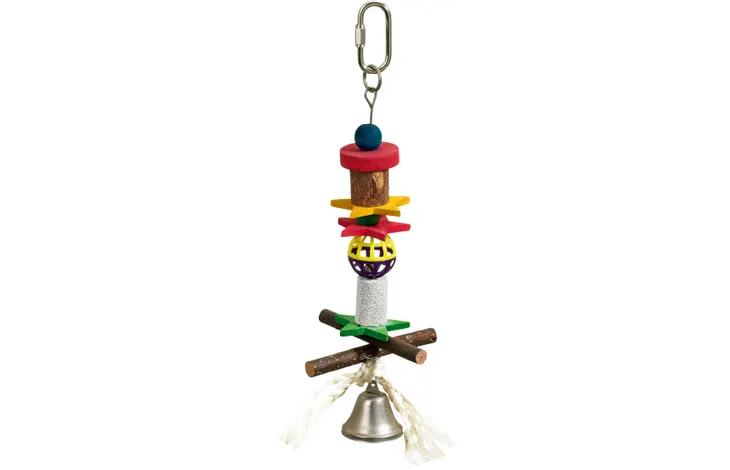 GLOCHE DE LAVE - BOIS LARGE 32CM