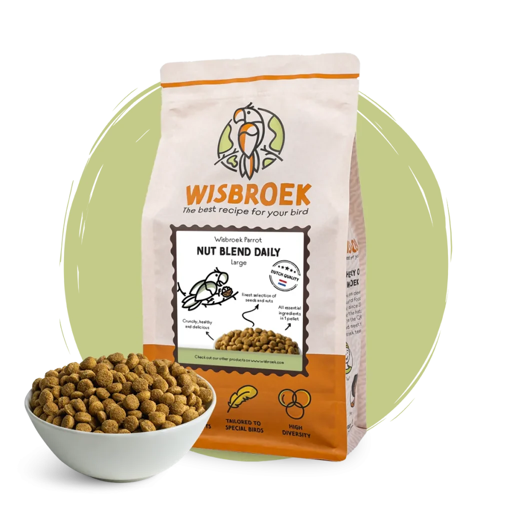 [WIS-8718215900153] Wisbroek Parrot Nut Blend Daily Large (10 kg)